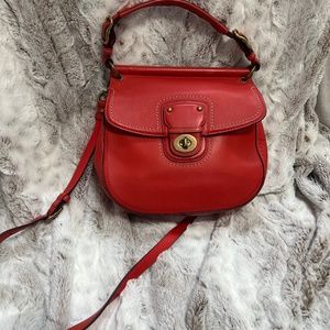 Limited Edition Coach Saddle Bag